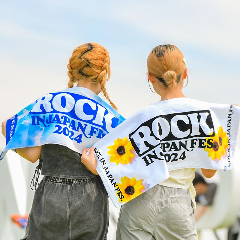 ROCK IN JAPAN FES 公式グッズ ROCK IN JAPAN FES. 2024】 グッズ紹介記事 第②弾を公開